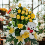 Arreglo Floral Exotico Amaretto