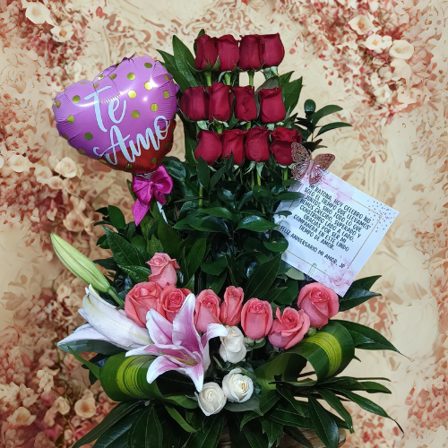 🌸 Arreglo Exótico Primaveral – Color y Elegancia 💐