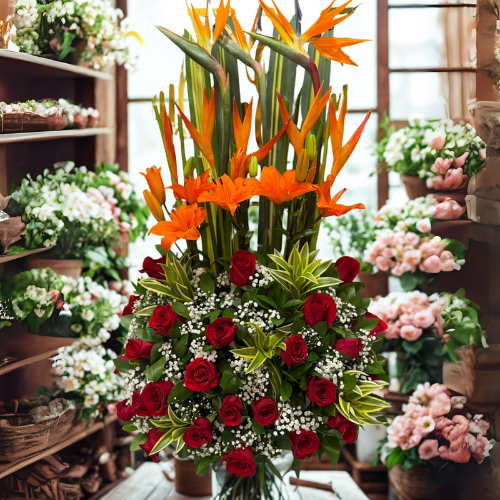 Arreglo Floral Exotico Tucana