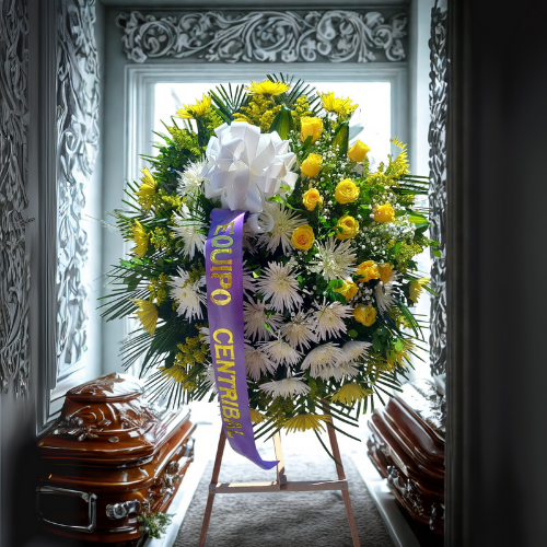 Funeral Wreath We Are With You