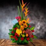 FL073 Arreglo Floral con Frutas Durio 1.jpg
