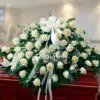 Funeral Arrangement Covers Mercy Box
