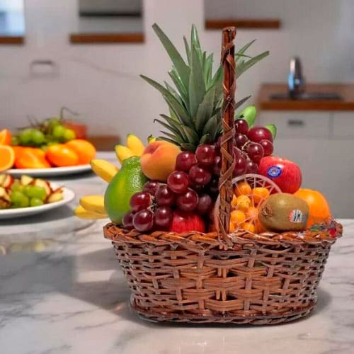 🍓 Canasta con Frutas Hydra 🍍 | Frescura y Sabor en Cada Bocado