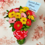 Jarron de gerberas