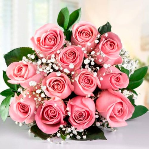 Corsage or Bouquet of Pink Roses