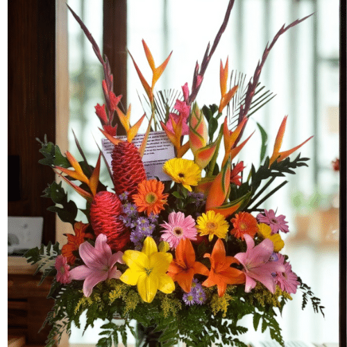 Fusion Exotic Floral Arrangement