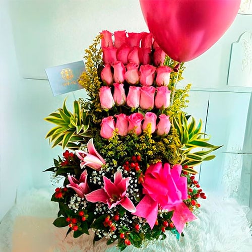 🌹Arreglo Floral «Quiero que Sepas» 🎈✨
