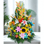 Arreglo Floral con Frutas Tentacion 2