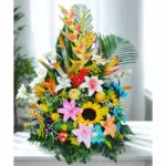 Arreglo Floral con Frutas Tentacion 2