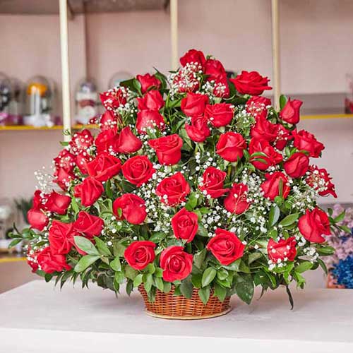 Giant Love Floral Arrangement