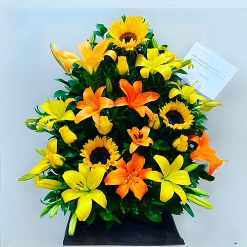 Tropical Flower Arrangement