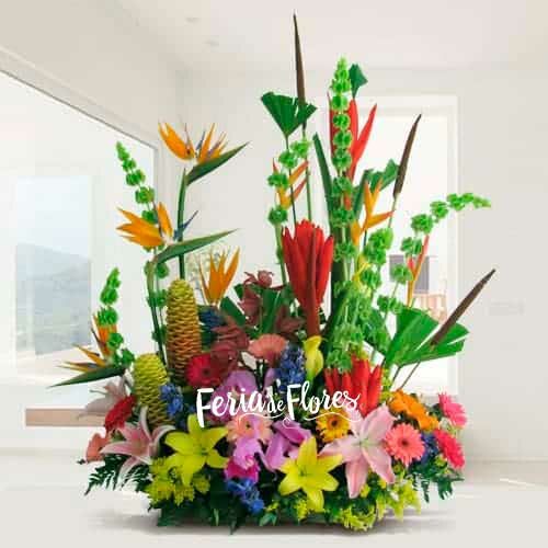 Fusion Exotic Floral Arrangement