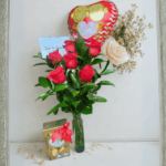 Solitario con Rosas Me Enamoras