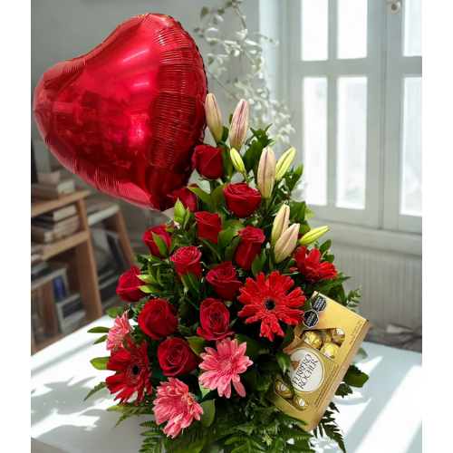 Flower Arrangement I love you