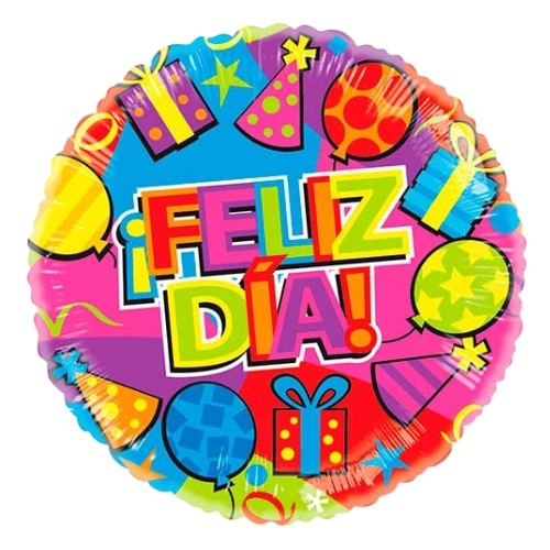 Globo Metalizado Feliz Día🎉