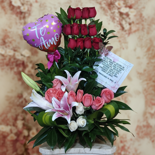 🌸 Arreglo Exótico Primaveral – Color y Elegancia 💐